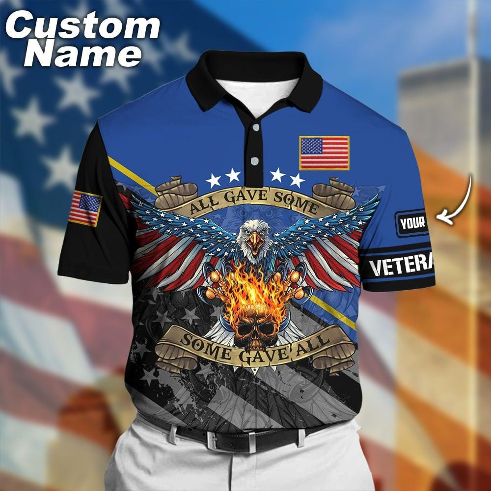 Premium Custem Personalized Name Veteran Army