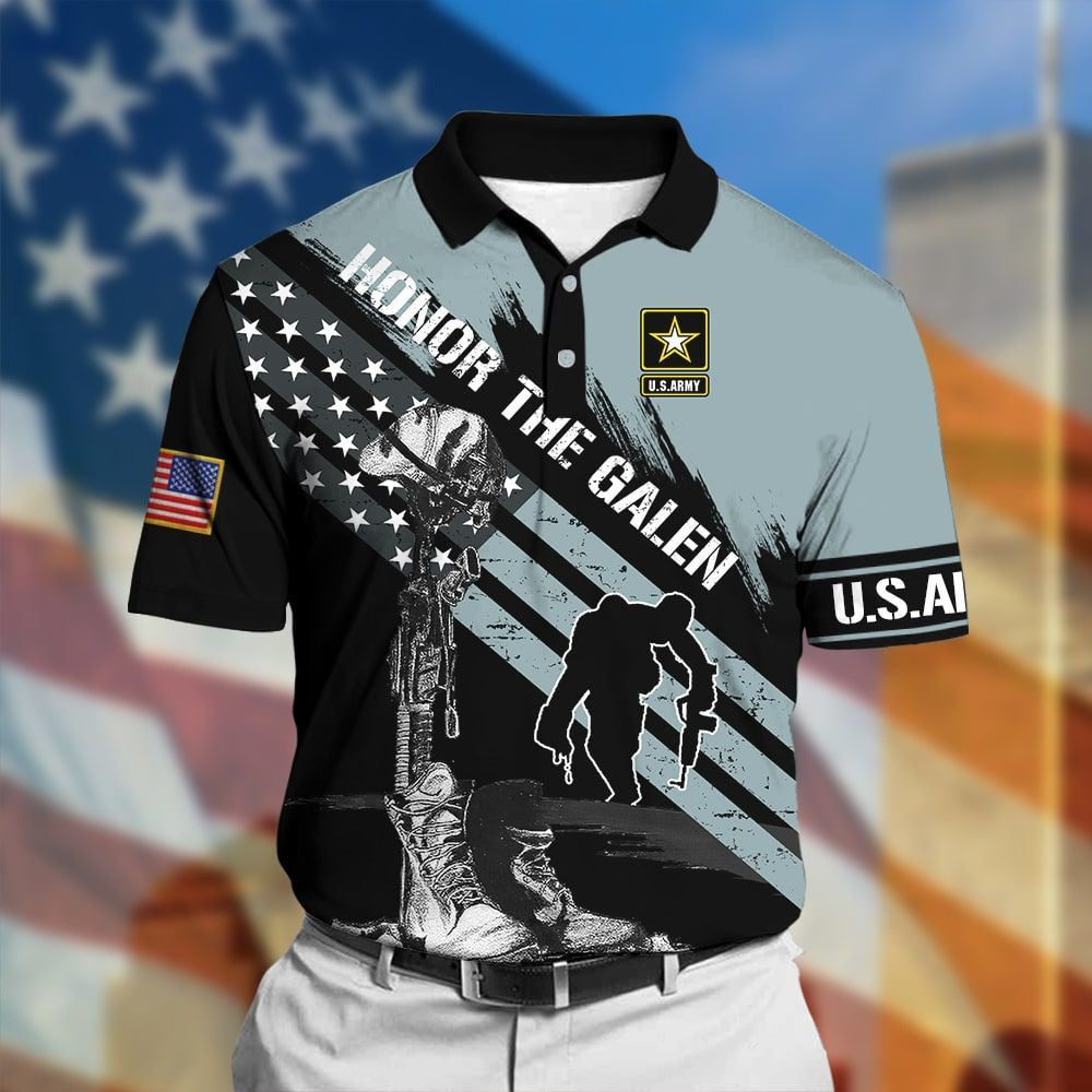 Premium U.S Army Veteran Polo Shirt