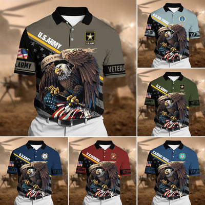 Premium Power American Veteran Power Polo Shirt
