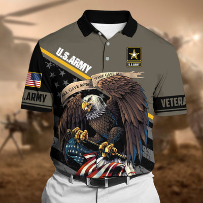 Premium Power American Veteran Power Polo Shirt