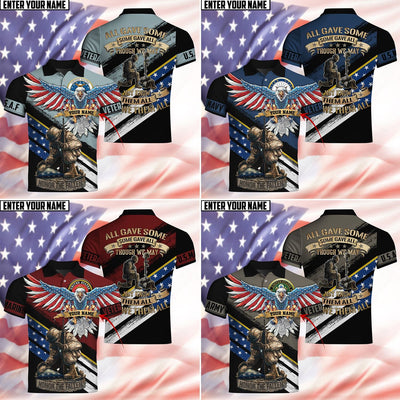 All Gave Some Some Gave All Polo Shirt