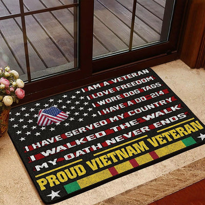 Premium I Am a VietNam Veteran Set Flag