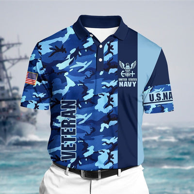 Premium Unique Veteran Polo Ultra Soft and Comfort