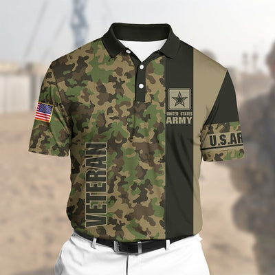 Premium Unique Veteran Polo Ultra Soft and Comfort
