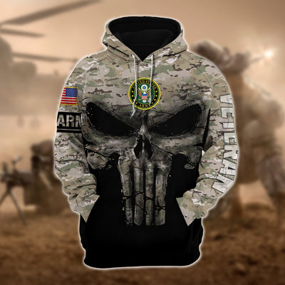 Premium Multiple US Military Services Veteran Hoodie