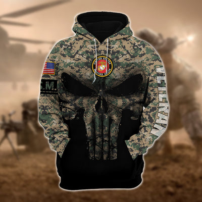 Premium Multiple US Military Services Veteran Hoodie
