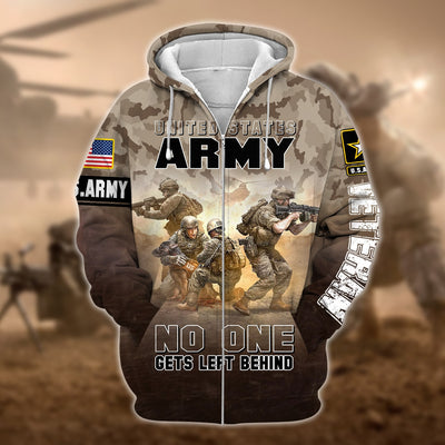 Premium U.S. Army Veteran Zip Hoodie