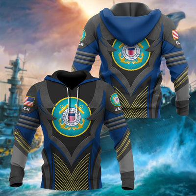 Premium Multiple US Military Services Veteran Hoodie