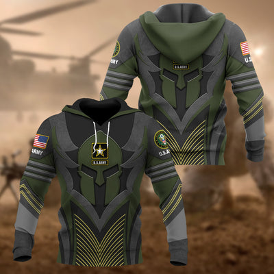 Premium Multiple US Military Services Veteran Hoodie