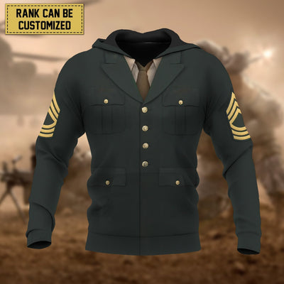 Premium Personalised Multiple Services US Veteran Hoodie