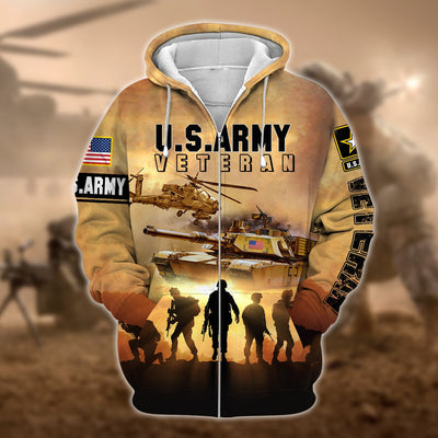 Premium U.S. Army Veteran Collection Ziphoodie