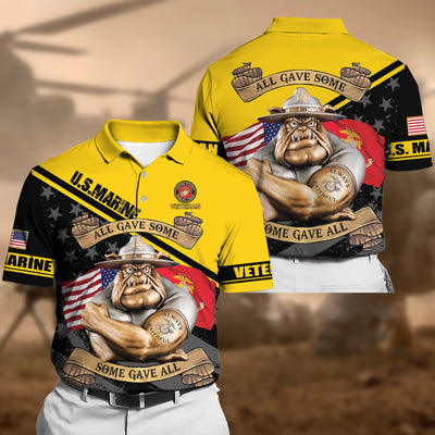 Premium Unique US Multiple Service Polo Shirt