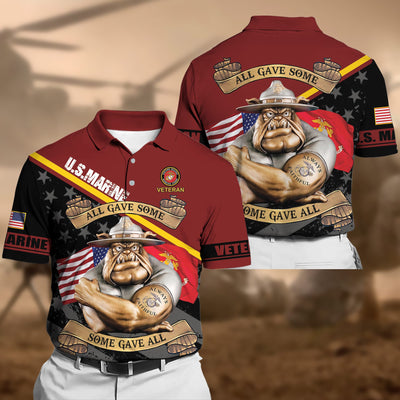 Premium Unique US Multiple Service Polo Shirt
