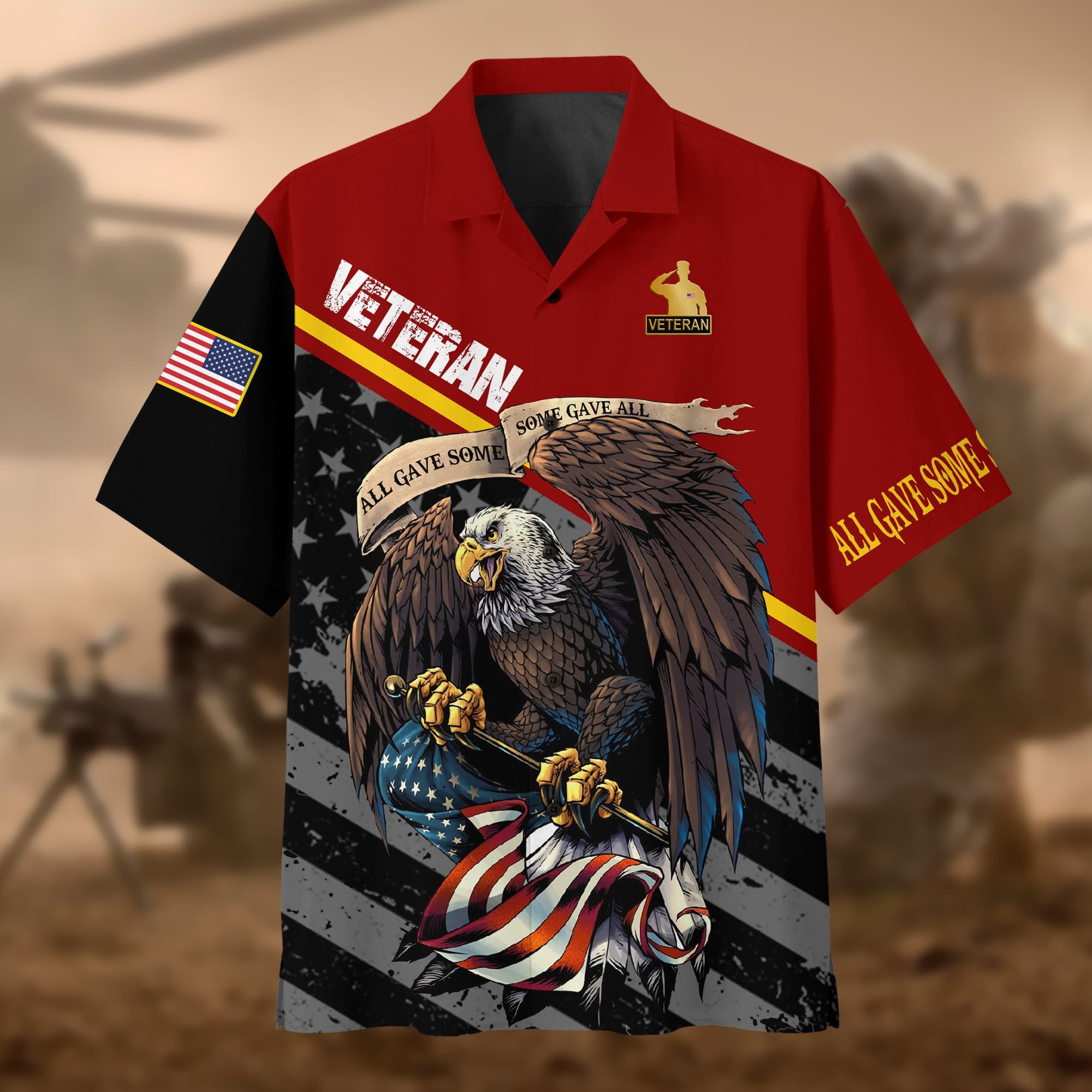Premium U.S Multiple Service Veteran Hawaii Shirt