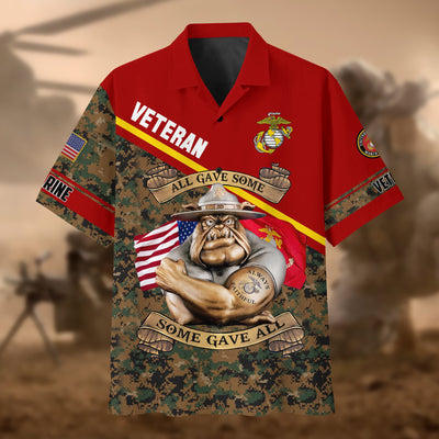 Premium U.S Multiple Service Veteran Hawaii Shirt