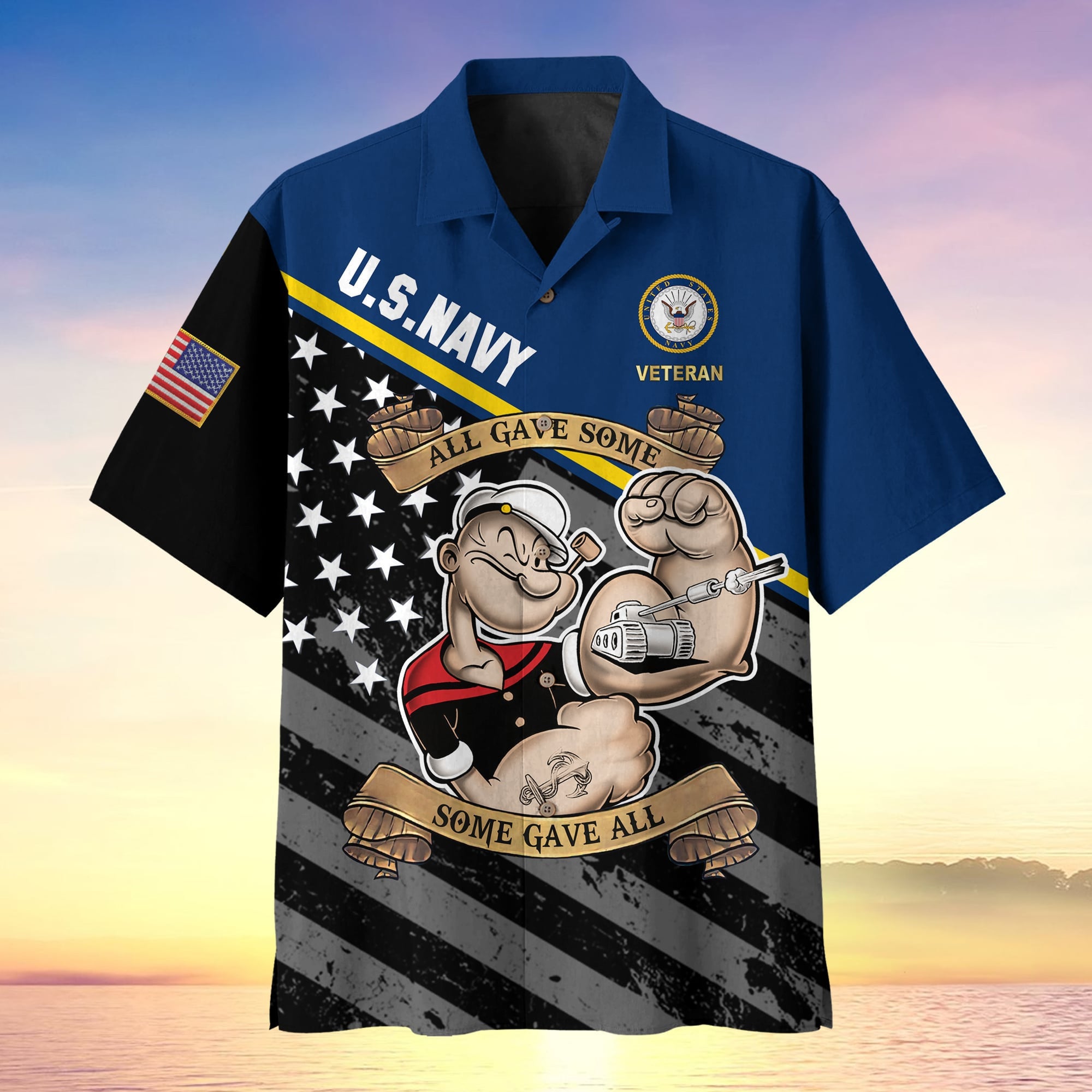 Premium U.S Navy Veteran Hawaii Shirt