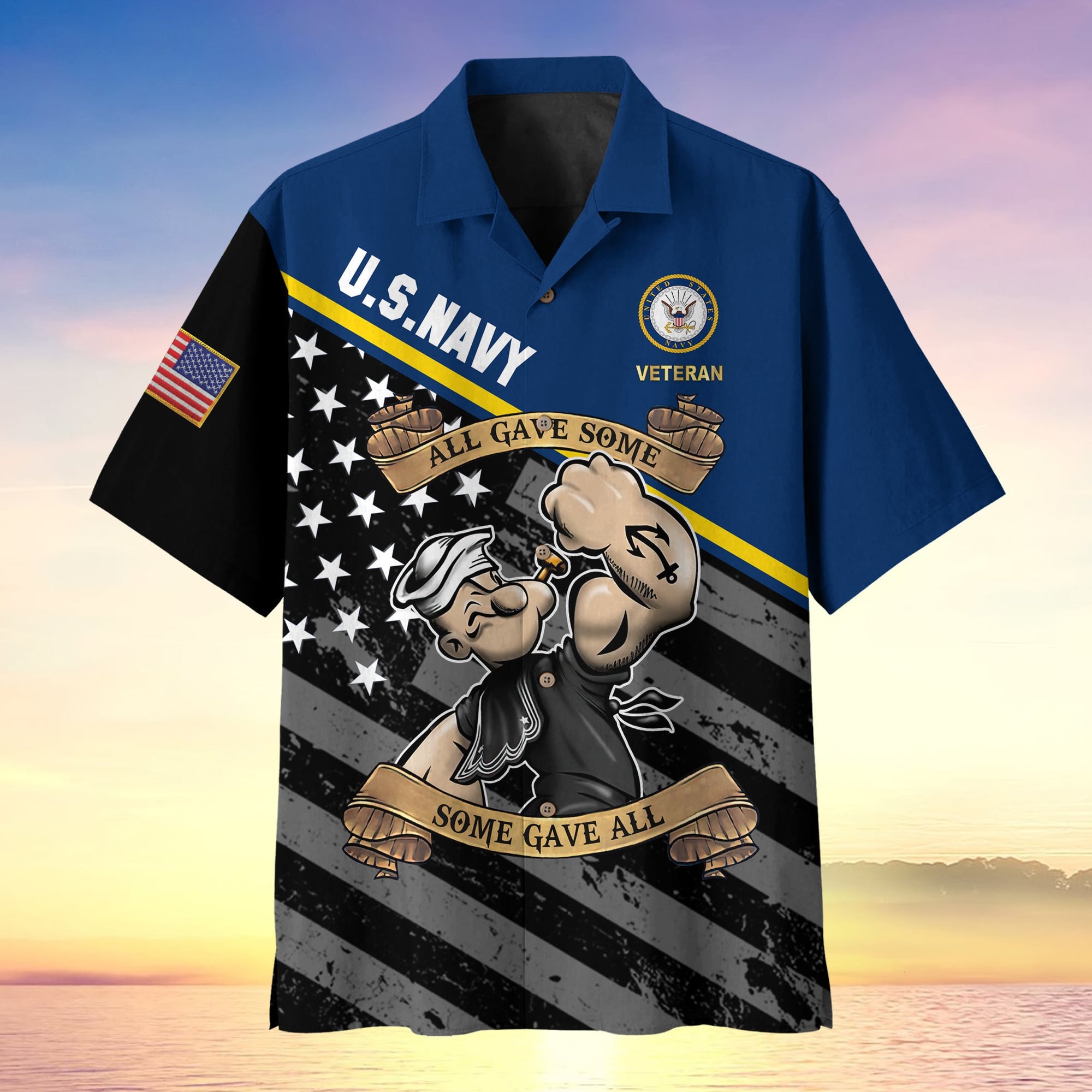 Premium U.S Navy Veteran Hawaii Shirt
