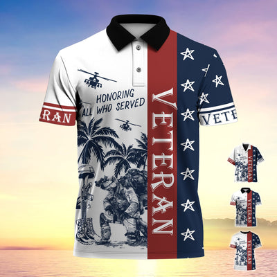 Premium U.S Multiple Service Veteran Hawaii Shirt