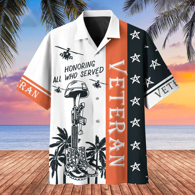 Premium U.S Veteran Hawaii Shirt