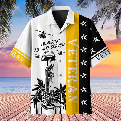 Premium U.S Veteran Hawaii Shirt