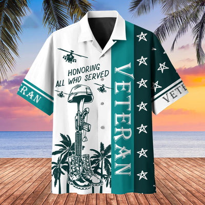 Premium U.S Veteran Hawaii Shirt