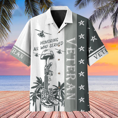Premium U.S Veteran Hawaii Shirt