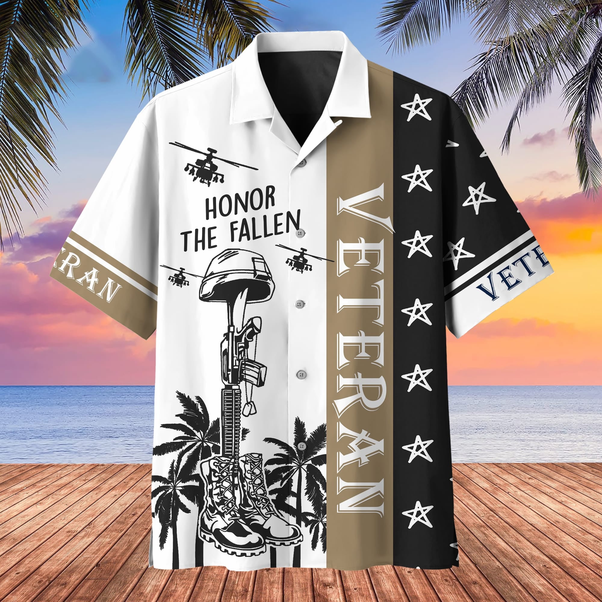 Premium U.S Veteran Hawaii Shirt