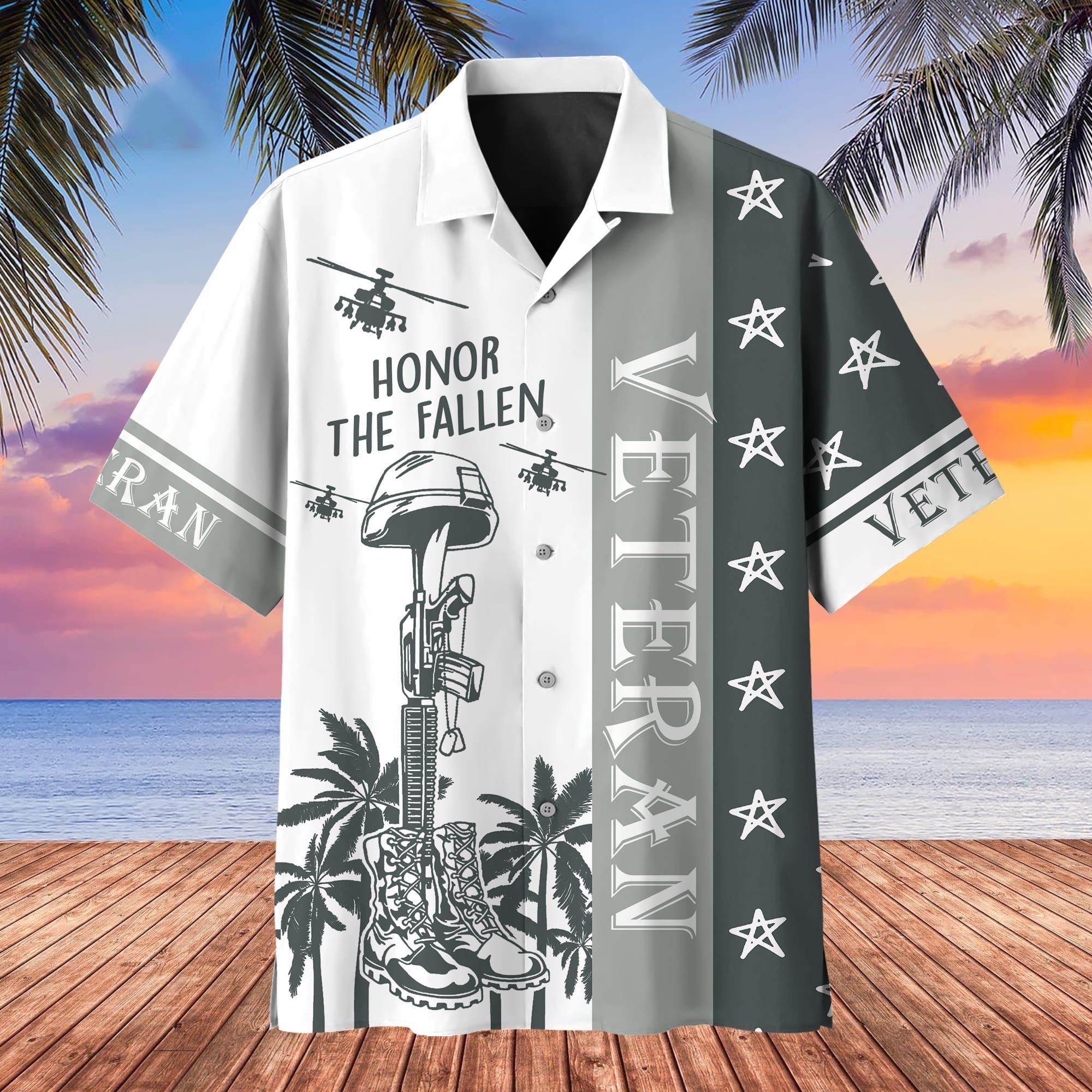 Premium U.S Veteran Hawaii Shirt