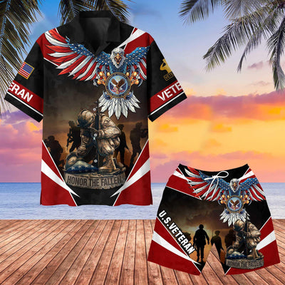 Premium U.S Veteran Hawaii Shirt