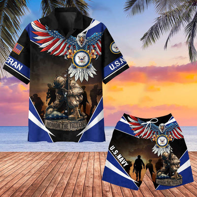 Premium U.S Veteran Hawaii Shirt