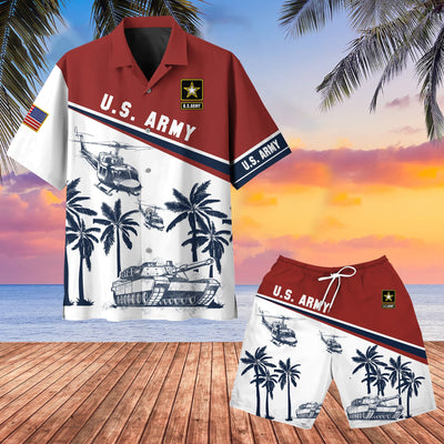 Premium U.S Veteran Hawaii Shirt