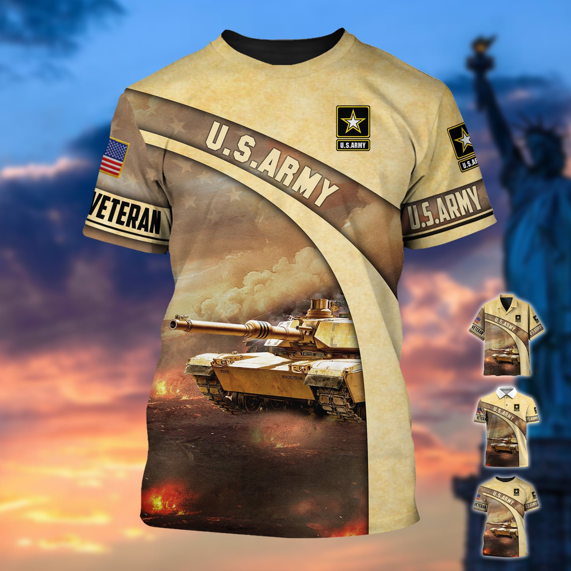 Premium U.S Veteran Hawaii Shirt
