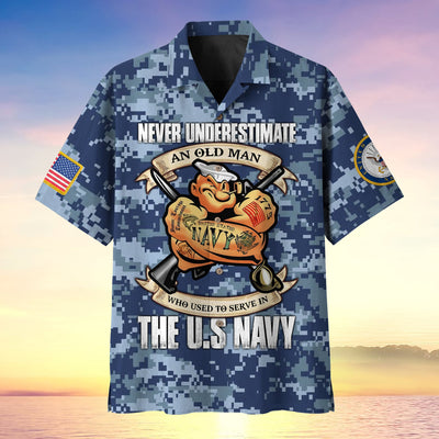 Never Underestimate An Old Man Who Used To Serve Multiservice Hawaii