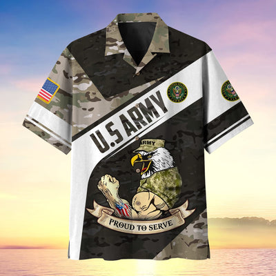 US Army Veteran Soldier Proudly Served Hawaii Multistyle