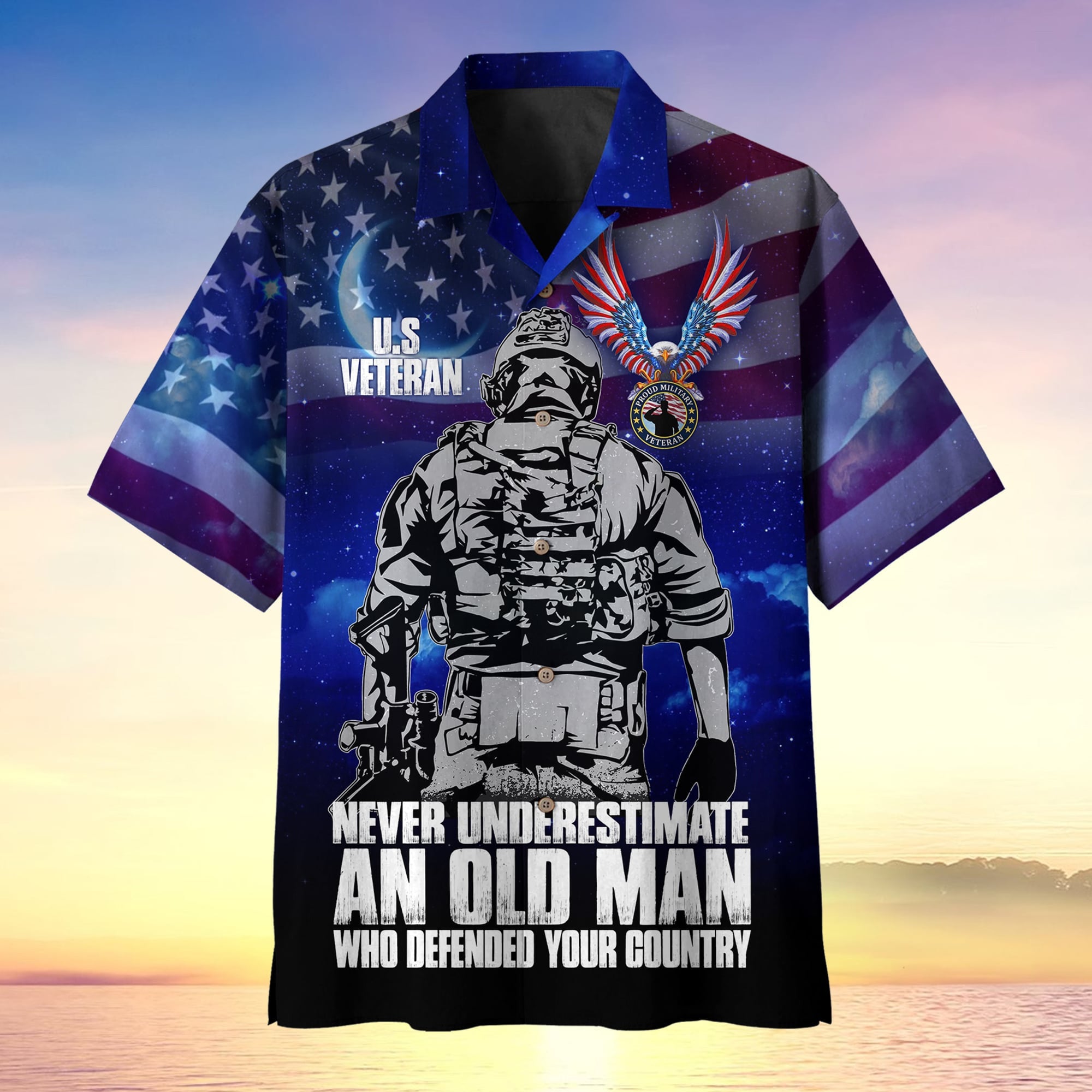 Never Underestimate An Old Man Who Defended Your Country Multiservice Hawaii