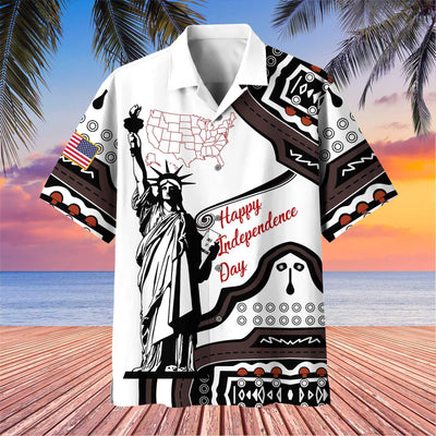 Premium Happy Independence Day Hawaii Shirt