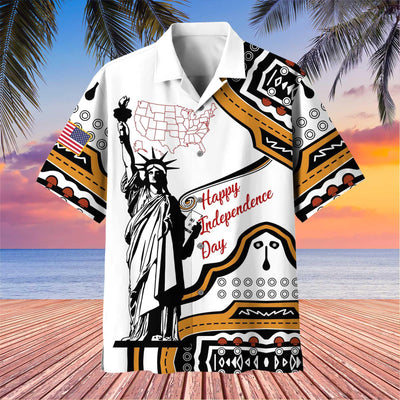 Premium Happy Independence Day Hawaii Shirt