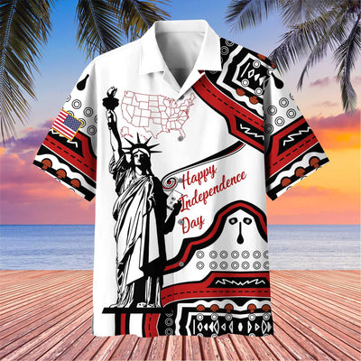 Premium Happy Independence Day Hawaii Shirt