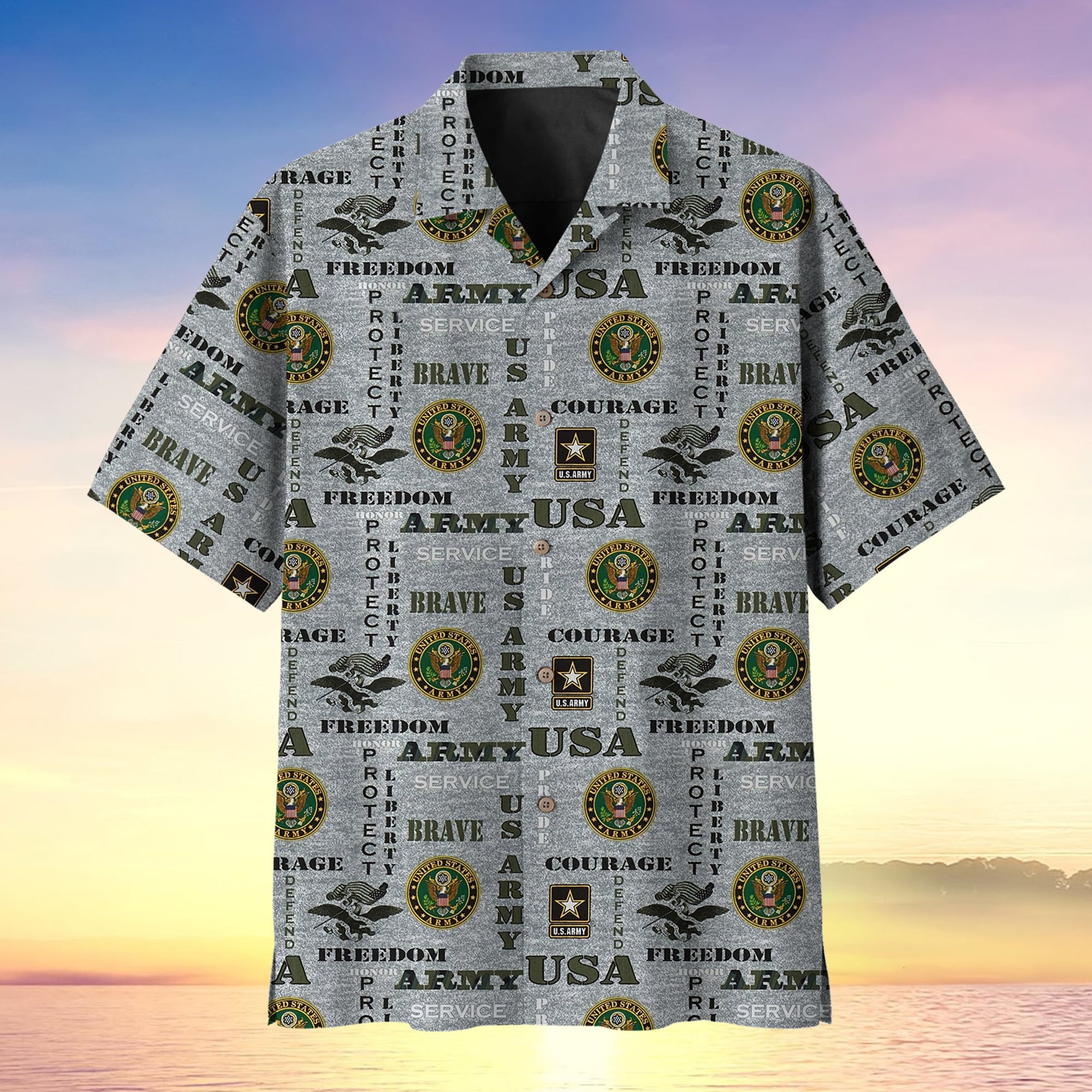 Freedom Honor Protect US Veteran Mutiservice Hawaii Shirt
