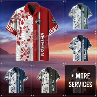 Premium US Veteran Hawaii Shirt