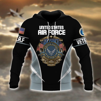Premium Multiple US Military Services Veteran Hoodie