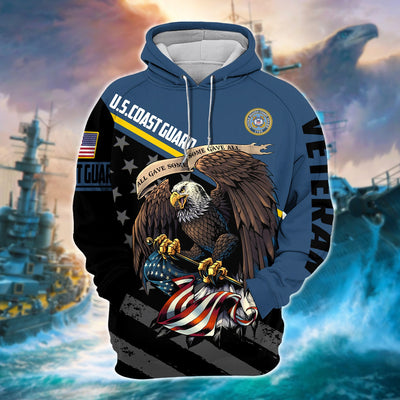 Premium All Gave Some Some Gave All US Veteran Hoodie