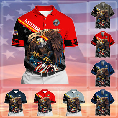 Premium Honoring All Who Served US Veteran Polo And Hawaii Shirt