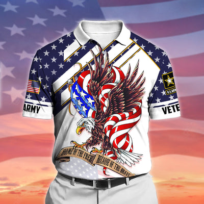 Premium Home Of The Free Polo Shirt