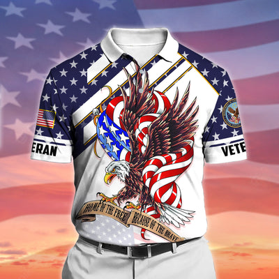 Premium Home Of The Free Polo Shirt