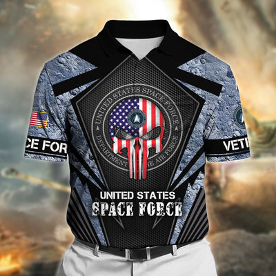 Premium Honoring All Who Served US Veteran Polo Shirt With Pocket