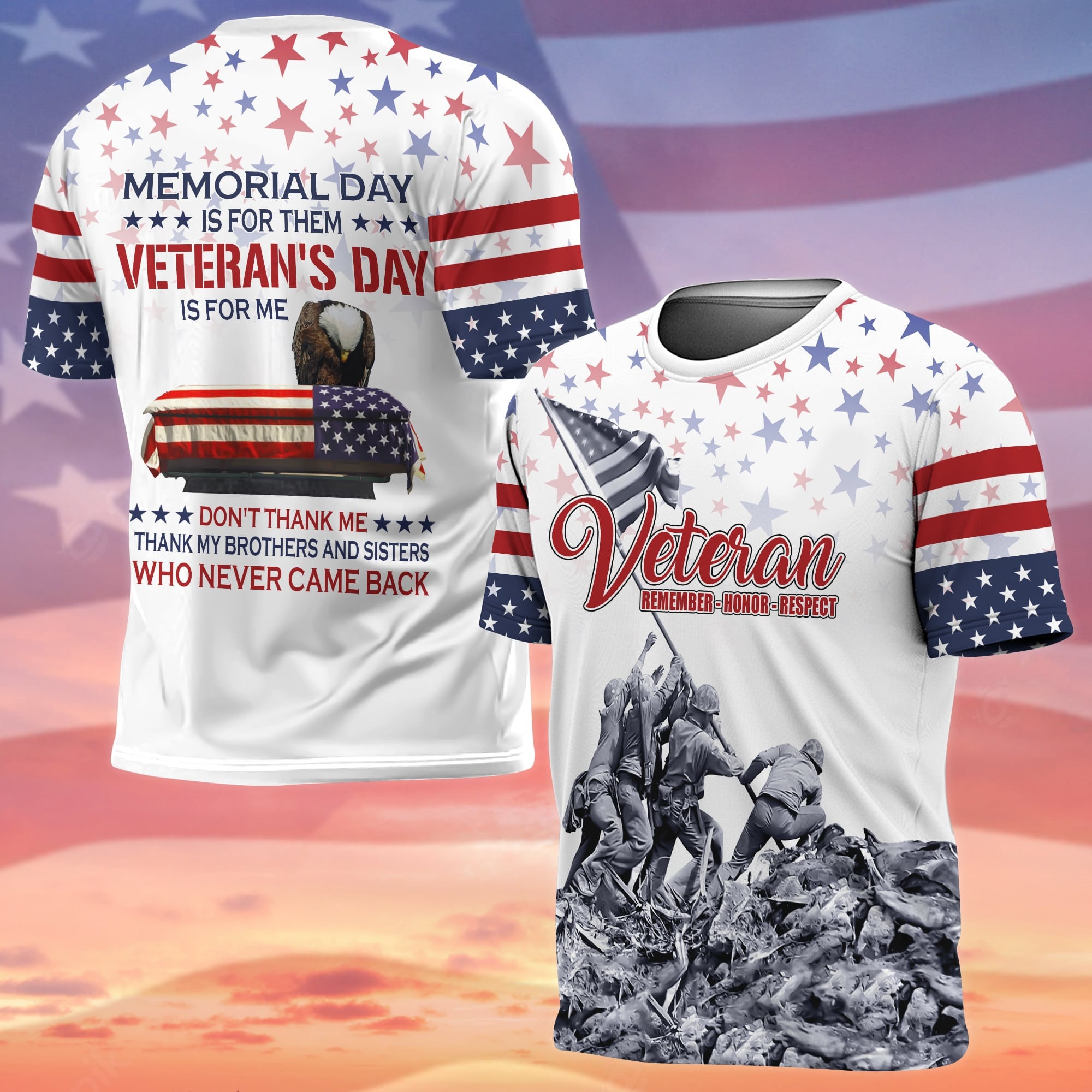 Premium Memorial Day Is For Them Polo And Hawaii Shirt