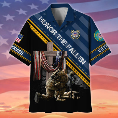 Premium Honor The Fallen US Veteran Hawaii Shirt