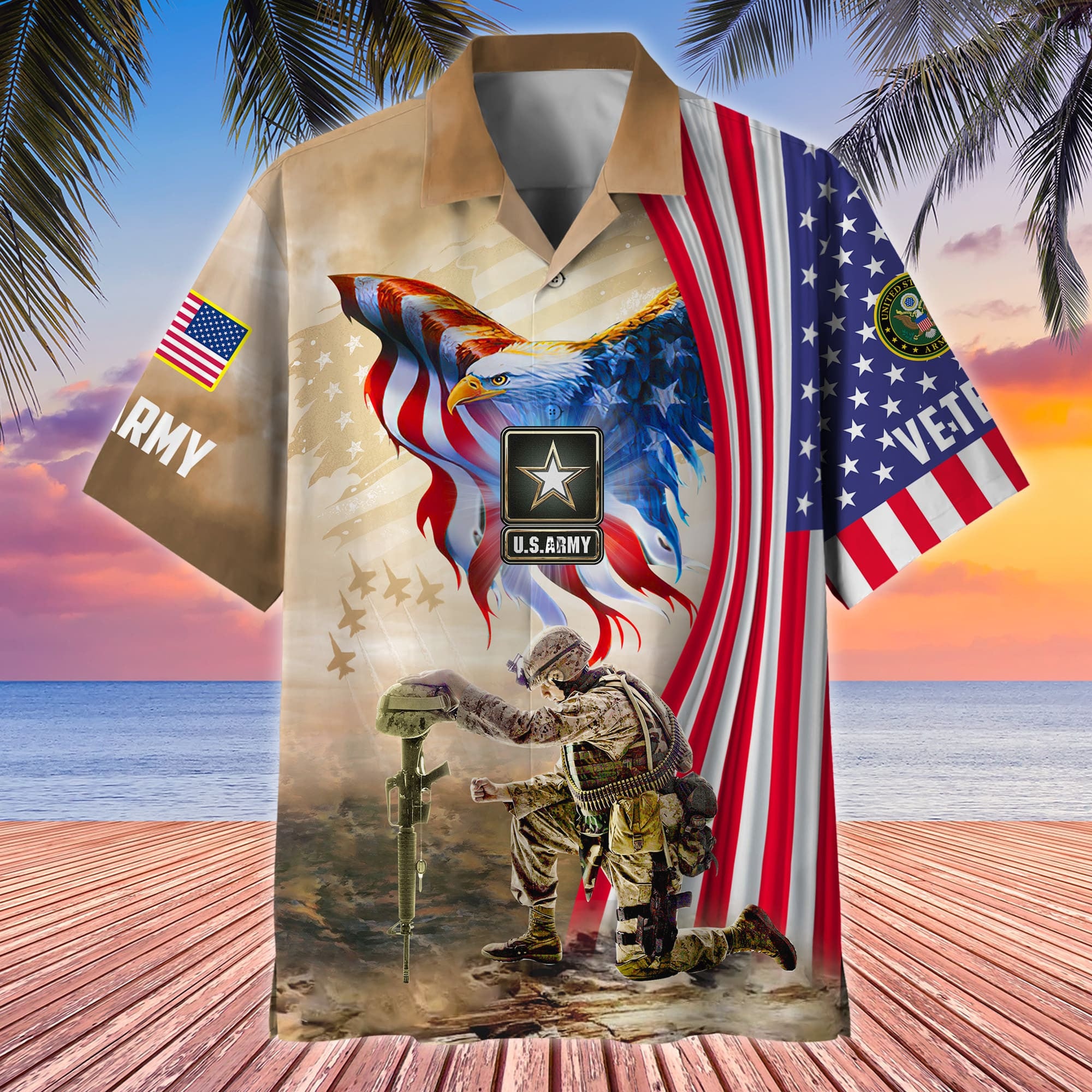 Unique Proudly Served US Veteran Hawaii Shirt