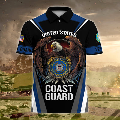 Premium US Veteran Polo Shirt